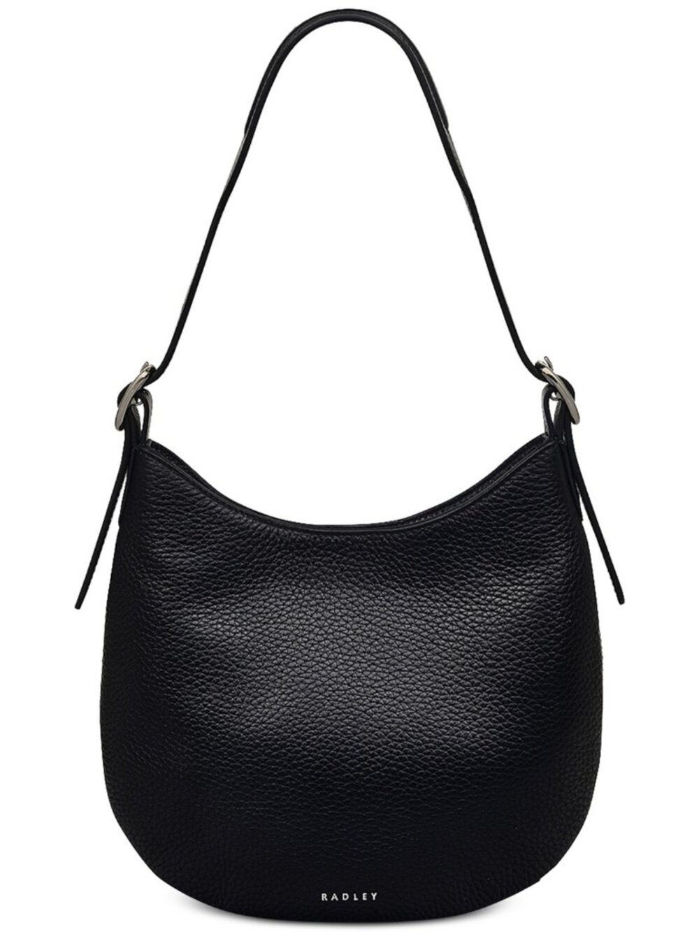 Radley London Womens Leather Kensington Place Small Open Top Shoulder-Black NWT